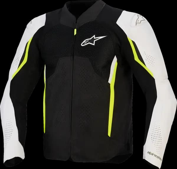 Chaqueta Alpinestars AST Air V3 Negro Gris Amarillo