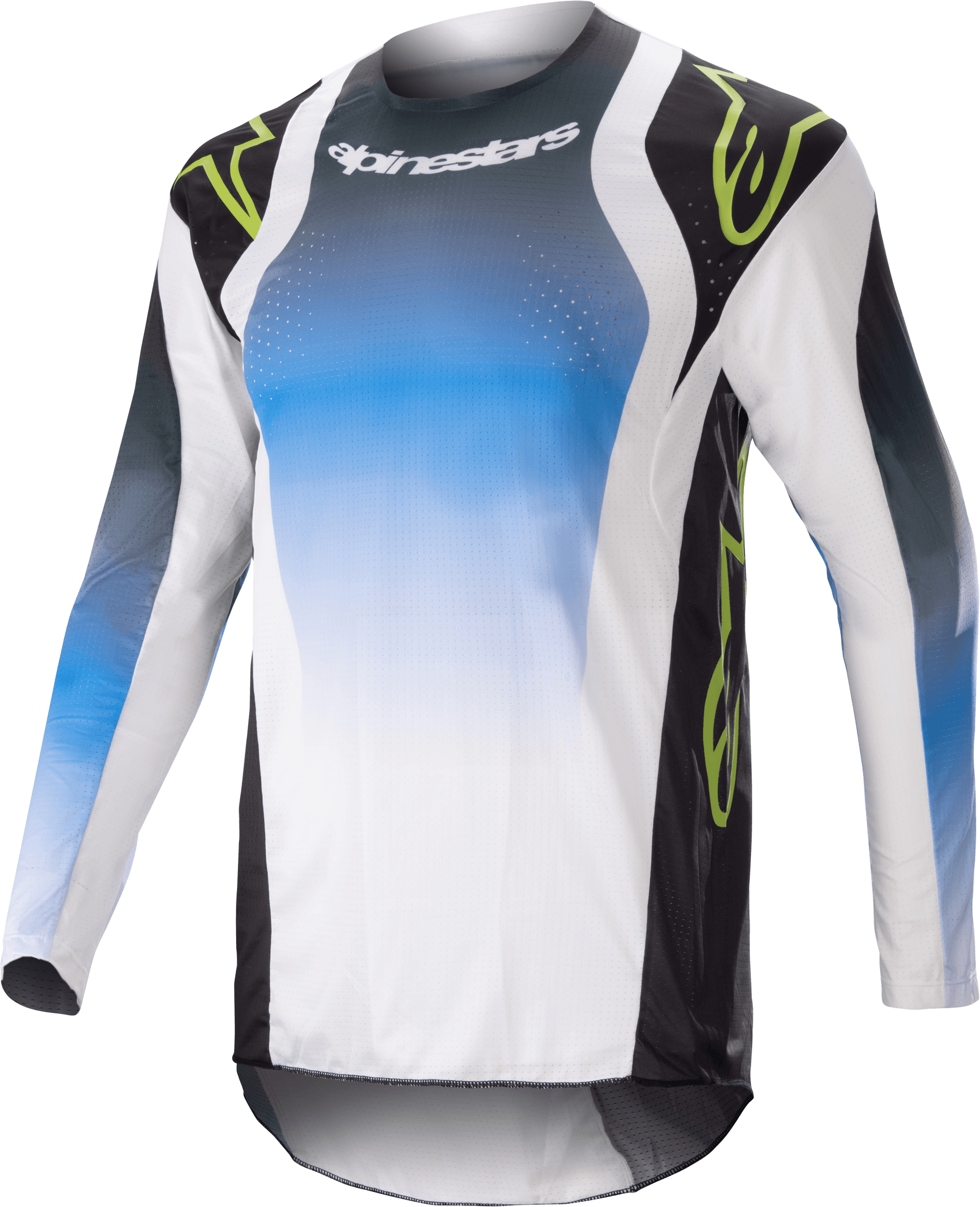 Camiseta Alpinestars Tech Push Azul Blanco Negro image_1