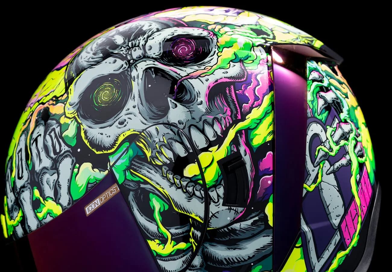 Casco ICON Airform Hippie Dippy Casco ICON Airform Hippie Dippy