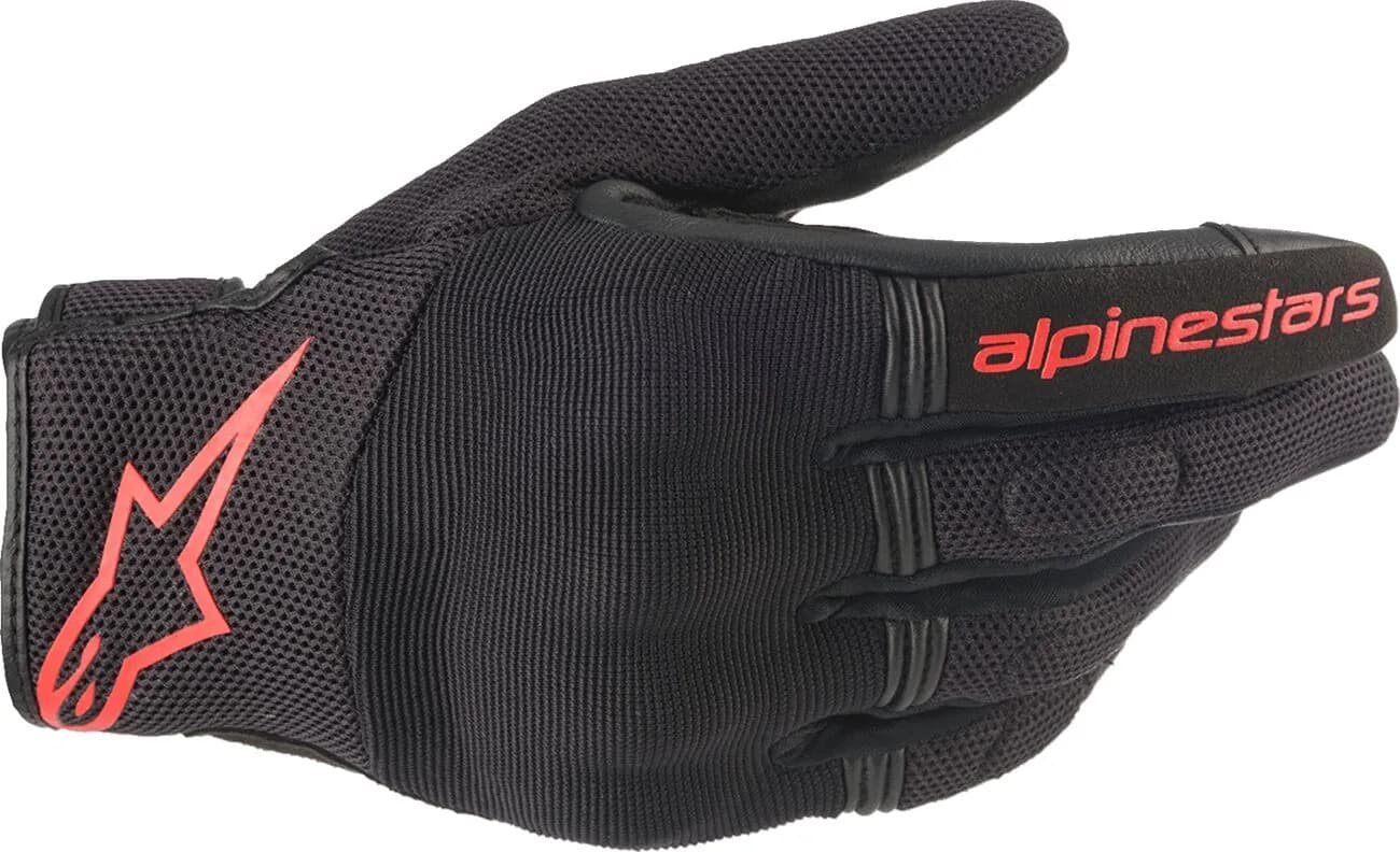 Guantes Alpinestars Copper Negro Rojo (Clonado) image_1