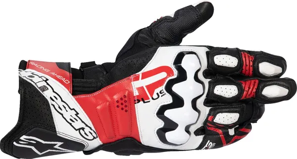 Guantes Alpinestars GP PLUS R V3 Negro Blanco Rojo image_1