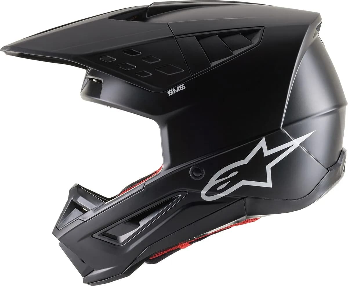 Casco Alpinestars SM5 Negro Mate Casco Alpinestars SM5 Negro Mate