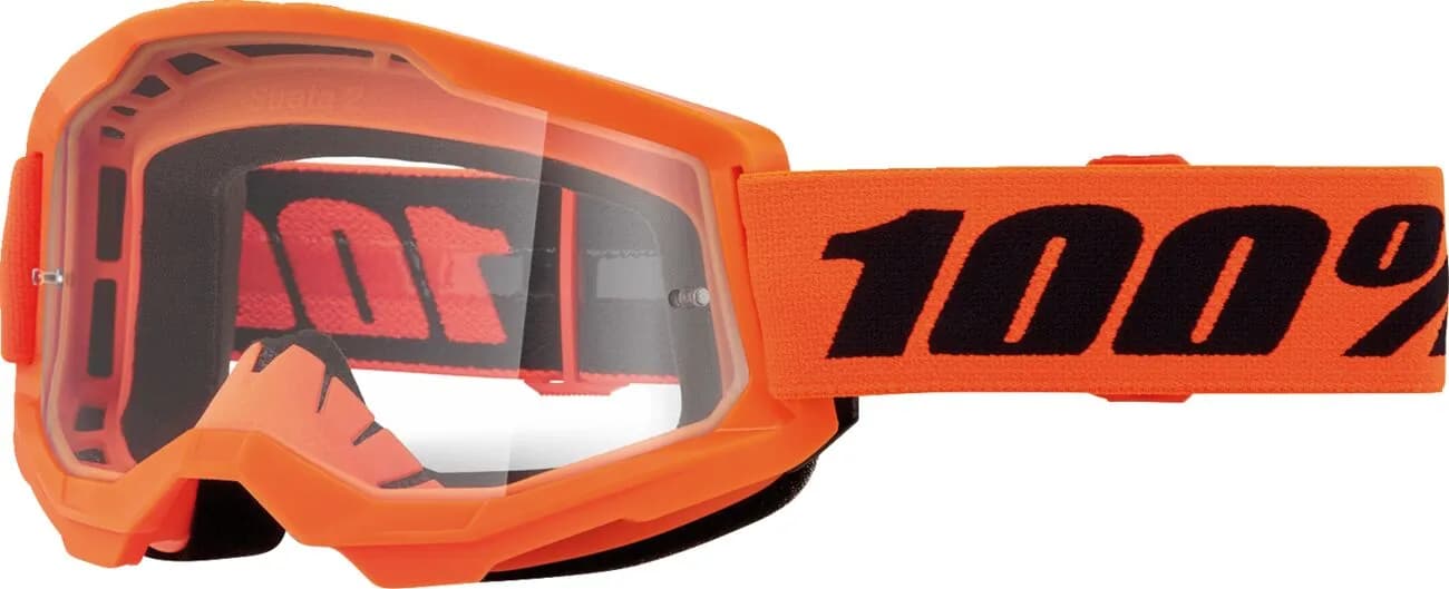 Gafas 100% Strata-2 Infantil Naranja Transparente image_1
