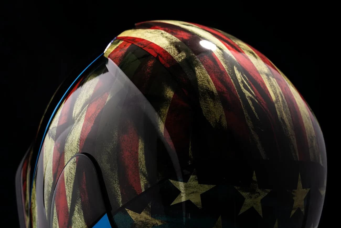 Casco ICON Airform Old Glory Casco ICON Airform Old Glory