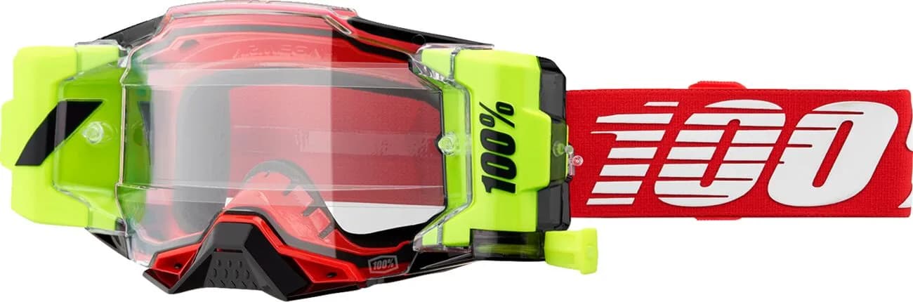 Gafas 100% Armega Forecast Rojo Transparente image_1