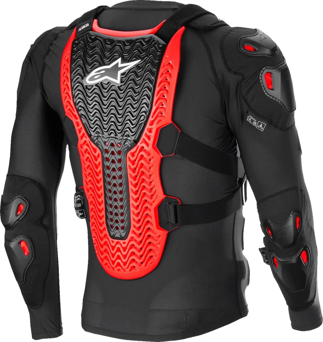 Protector Alpinestars Bionic XTR Plasma Negro Rojo Protector Alpinestars Bionic XTR Plasma Negro Rojo