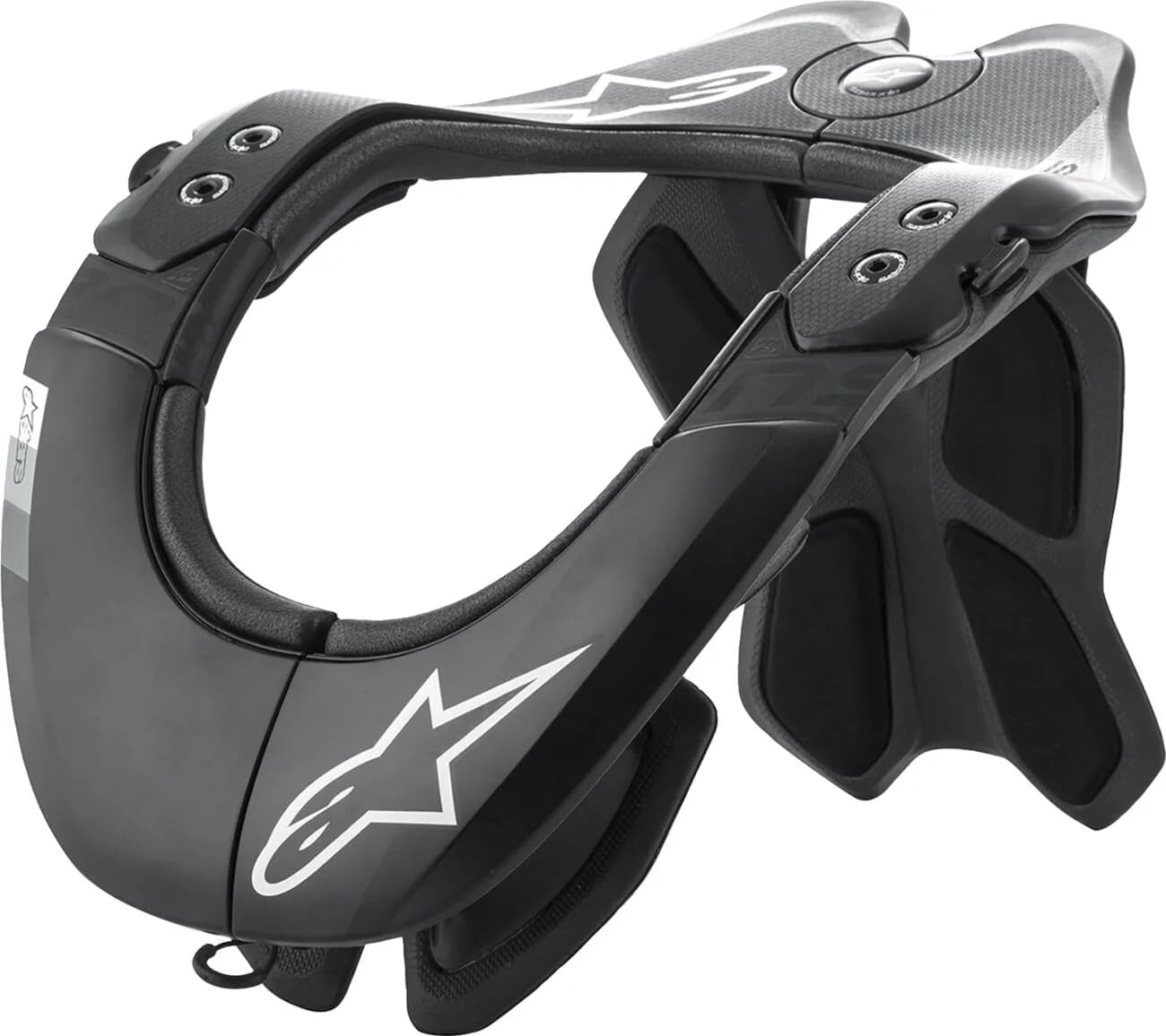 Collarín Alpinestars Bionic Tech 2 Negro Gris Collarín Alpinestars Bionic Tech 2 Negro Gris