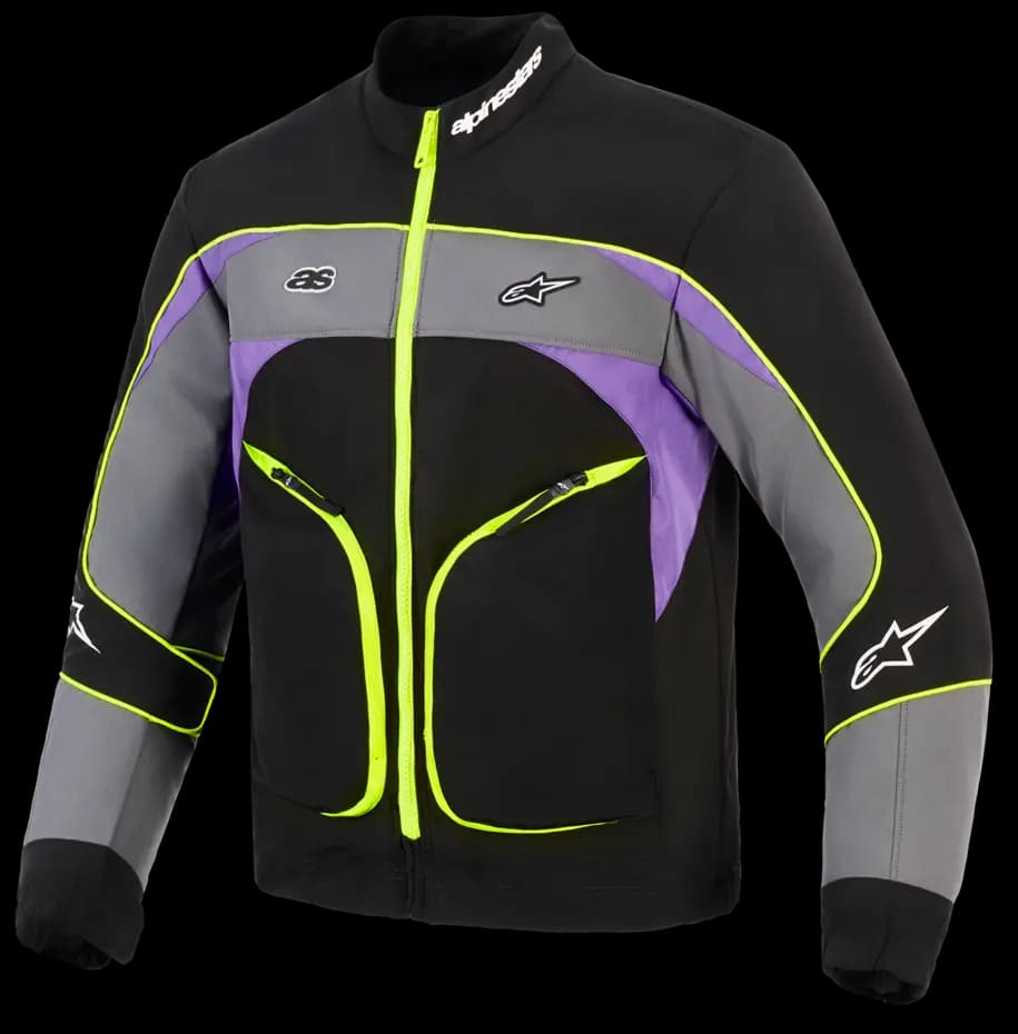 Chaqueta Alpinestars Unite Negro Gris Amarillo image_1