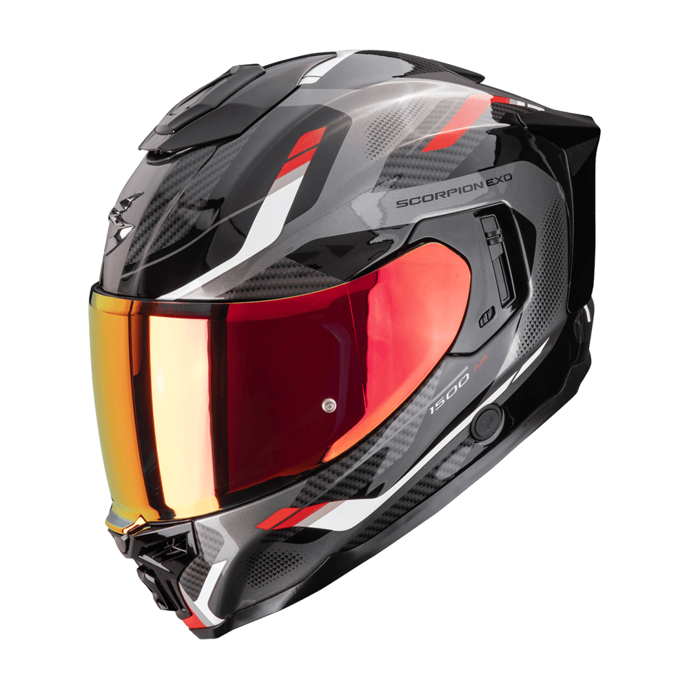 Casco Scorpion EXO-1500 Air Sleek Negro Rojo image_1