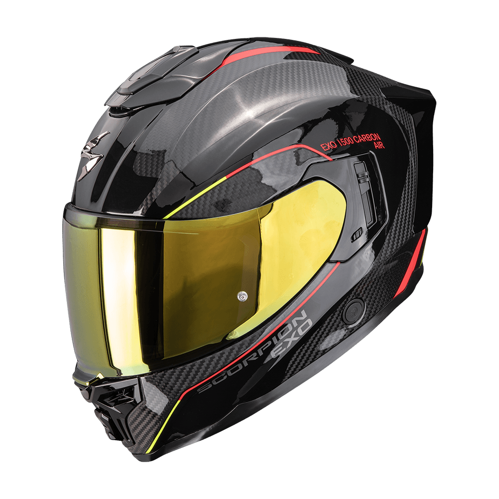 Casco Scorpion EXO-1500 Carbon Air Mundi Negro Roj image_1