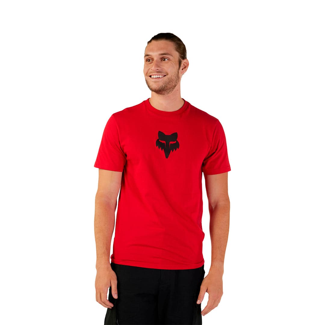 Camiseta FOX Premium Head Rojo Negro image_1